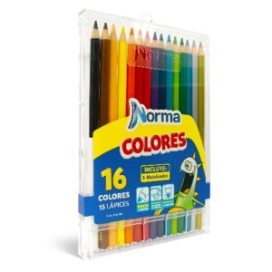 Colores Norma Caja Acrílica x16