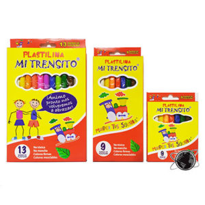 Caja plastilina Mi trensito
