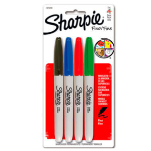 Marcadores Punta Fina Sharpie *4