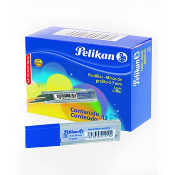 Minas Puntillas de Grafito 0.7 HB Pelikan