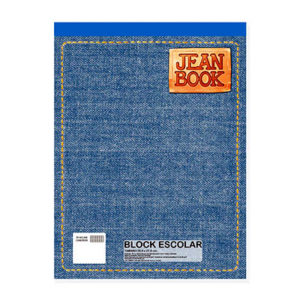 Block Escolar Cuadriculado Jean Book