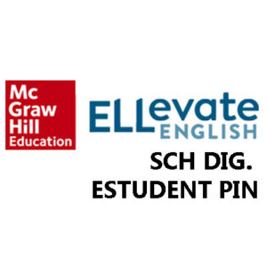 ELLEVATE ENGLISH: SCH DIG STUDENT PIN