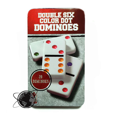 Domino set por 28 caja metálica