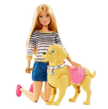 Barbie de Paseo con Perrito - Imagen 2