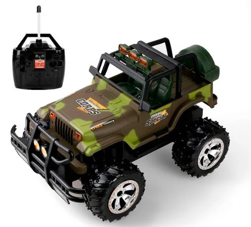Carro Todo Terreno Jeep con Cotrol Remoto