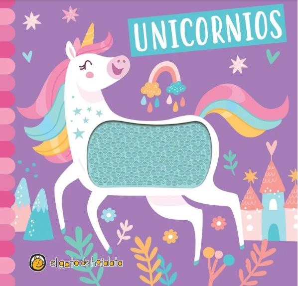 Libro Safari de Textura  Unicornios