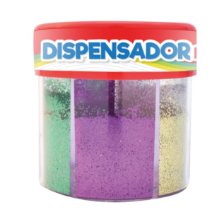 Dispensador de Escarcha 6 Colores
