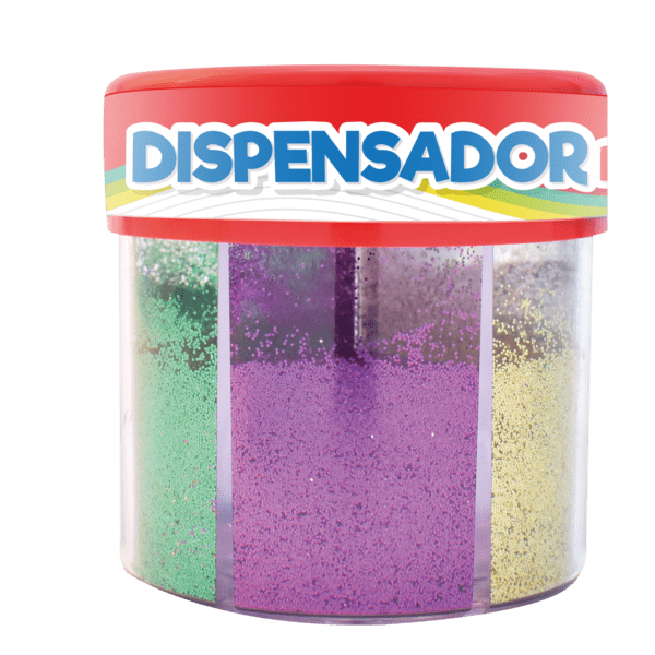 Dispensador de Escarcha 6 Colores