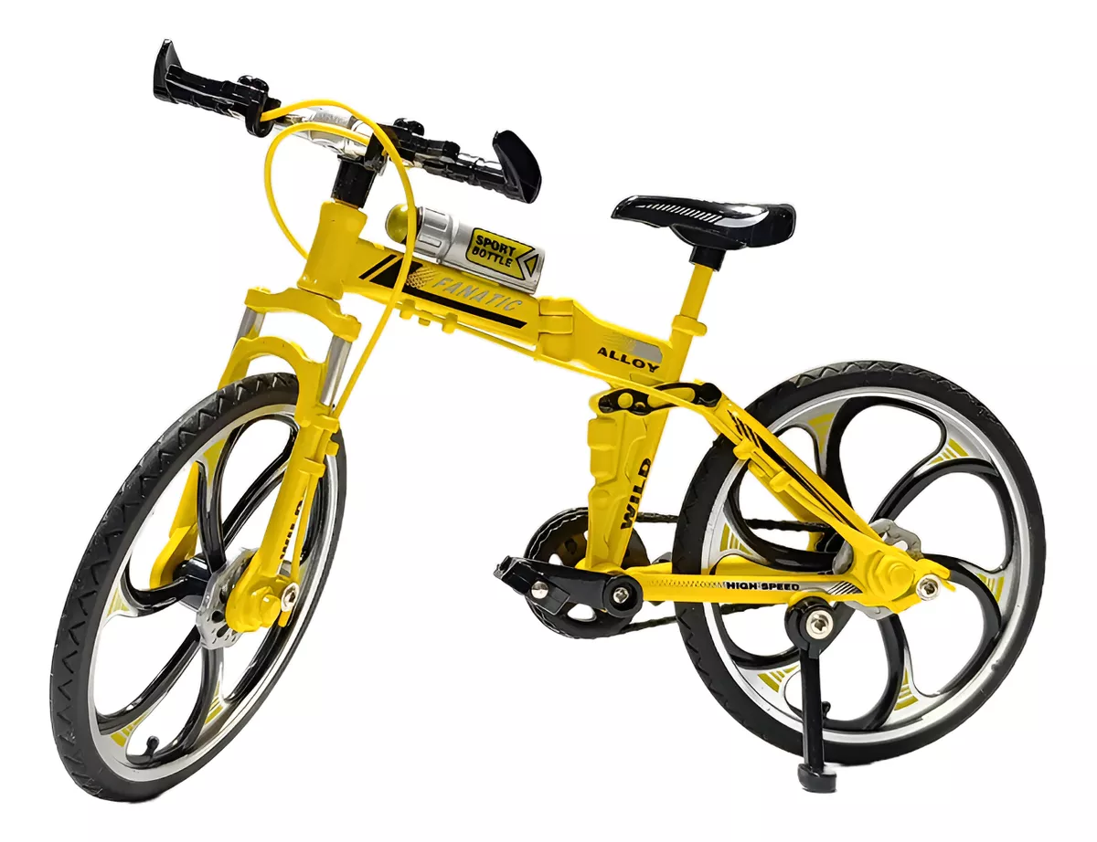 BICICLETA DIE-CAST AMARILLO
