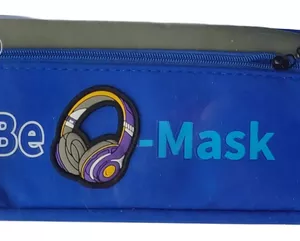CARTUCHERA BE MASK AZUL