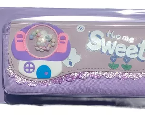 CARTUCHERA SWEET HOME LILA