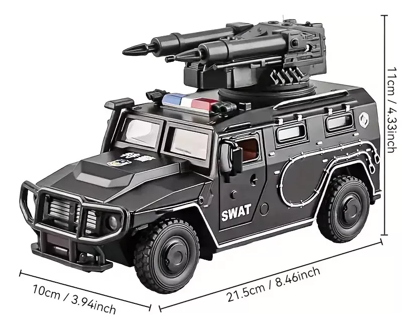 Buggy Blindado Swat Metal