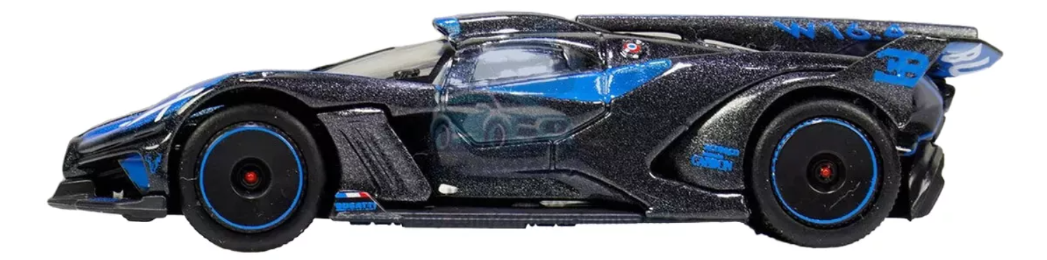 Bugatti Bolide Modelo Coche A Escala Azul