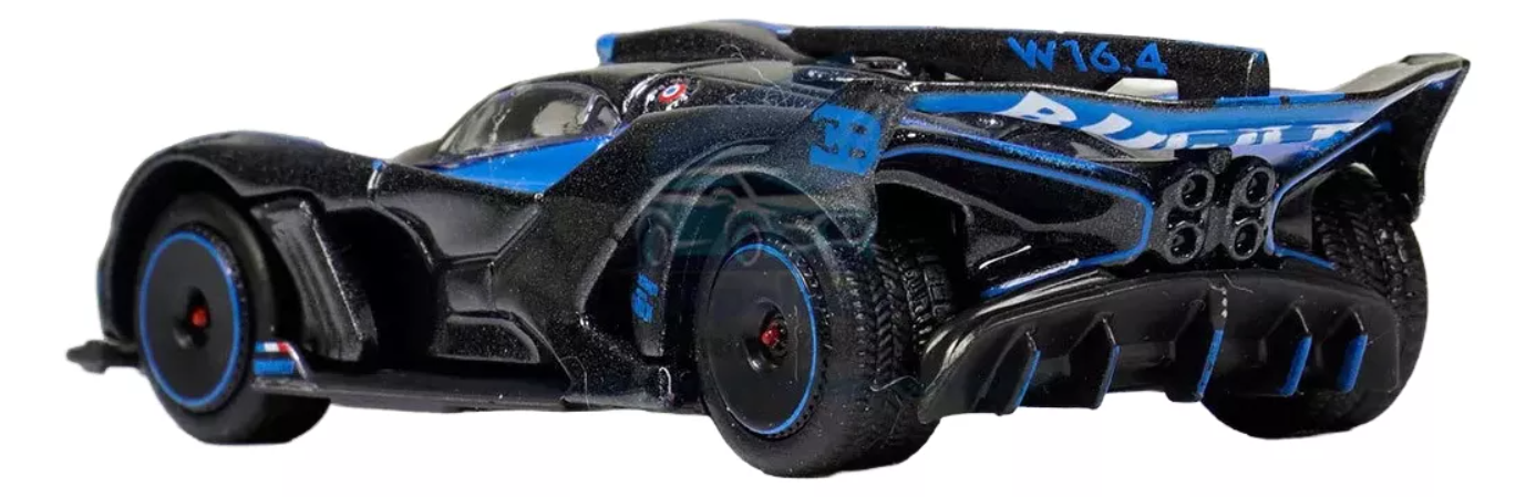 Bugatti Bolide Modelo Coche A Escala Azul